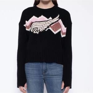 NEW ZADIG & VOLTAIRE bleez wswe wings sweater in black